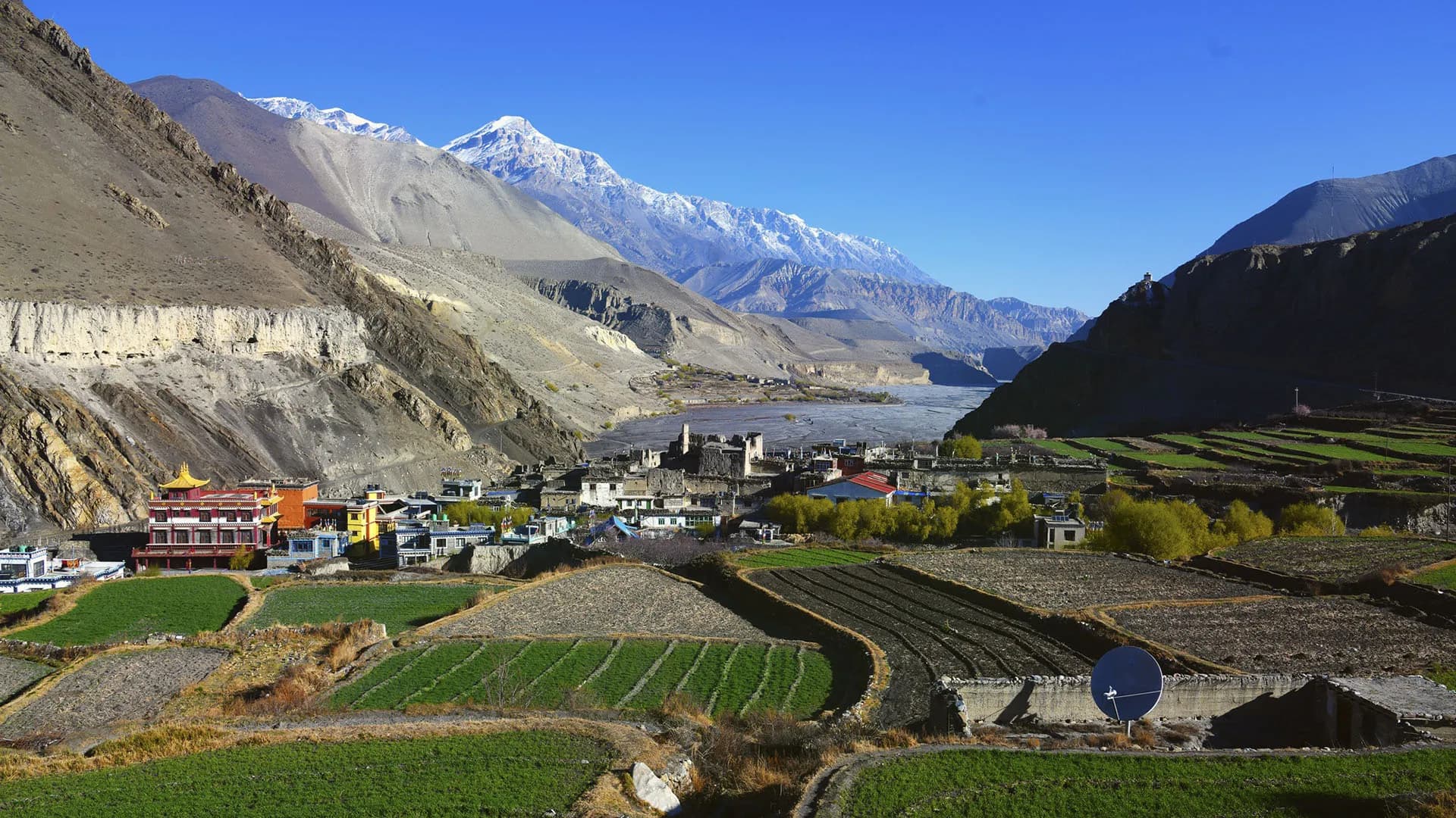 Kagbeni village in Mustang