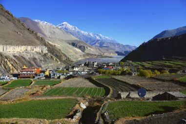 Agro tourism on Nepali village